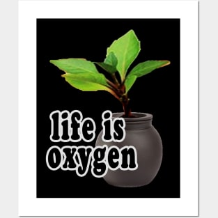 oxygen my life Posters and Art